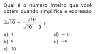 Como fazer a racionalização dos denominadores [upl. by Rahsab]