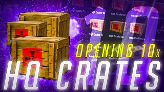 OPENING 10 HIGH QUALITY CRATES  Rust [upl. by Amar]