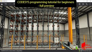 CODESYS programming tutorial for beginners full preview [upl. by Edette]