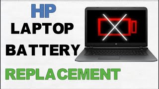 HP Laptop Battery Replacement [upl. by Pacien]