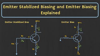 Transistor Biasing Emitter Stabilized Bias and Emitter Bias Configuration Explained [upl. by Iaka]