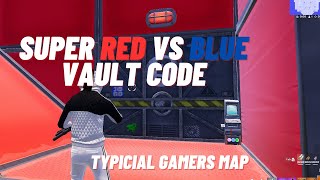 How To Get Into The SECRET Vault in Super Red Vs Blue Typical Gamers Map [upl. by Karl]