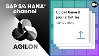 Upload General Journal Entries SAP S4 HANA 2020 [upl. by Sungam]