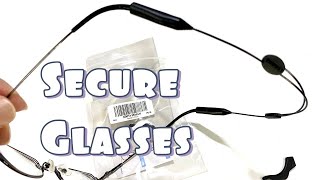 How To Secure Eyeglasses with an Adjustable Strap [upl. by Ecinwahs732]