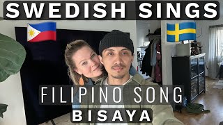 Swedish Wife Sings Filipino Song  ”HASULA”  BISAYA COVER  🇵🇭🇸🇪 [upl. by Araek404]