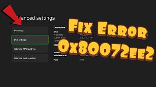 How To Fix Xbox Series X  Xbox One Error Code 0x80072ee2  Quick Fix [upl. by Ebeneser]