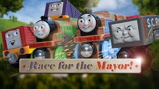 Thomas amp Friends Race for the Mayor  Troublesome Truck Trouble Compilation  Thomas amp Friends [upl. by Georgeanne]