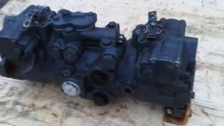 Case 1845C skid Steer Tandem Drive hydraulic main pump for sale [upl. by Aihsar67]