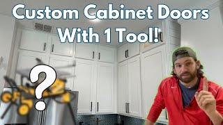 How To Make Cabinet Doors With 1 Tool [upl. by Zeiler]