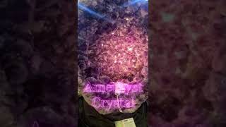 Amethyst Crystal crystals crystal gemstone sprituality astrology amethyst minerals shorts [upl. by Anile917]