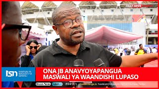 ONA JB ANAVYOYAPANGUA MASWALI YA WAANDISHI [upl. by Idnyl]