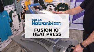 How to Use the Hotronix Fusion Heat Press [upl. by Llertram]