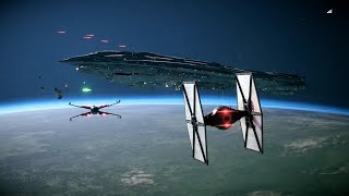 Starfighter Assault Gameplay DQar 2 Star Wars Battlefront 2 [upl. by Neened113]