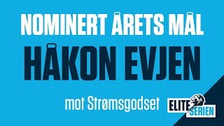 HÅKON EVJEN mot Strømsgodset  Nominert ÅRETS MÅL  Eliteserien 2019 [upl. by Nnyltiak]