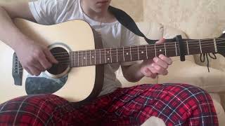 Токийский гуль на гитаре fingerstyle cover [upl. by Pfister]