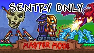 Can I Beat Terraria Master Mode Using Only Sentries [upl. by Peppel641]