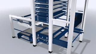 TRUMPF LiftMaster Compact Automatic Loading and Unloading for Laser Cutting Machines [upl. by Ahsinik]