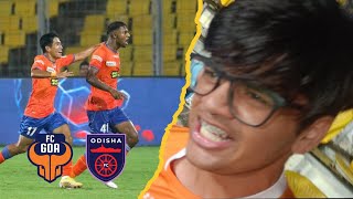 MADNESS IN GOA FC Goa vs Odisha FC Matchday Vlog [upl. by Selim]