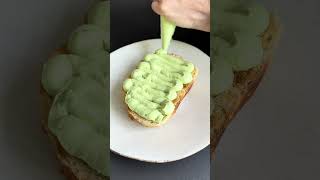 Grated Egg Avocado Toast  NEW version [upl. by Novyad630]