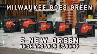 Milwaukee Green Lasers [upl. by Tihw]