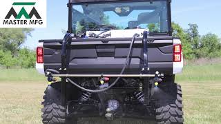 50 Gallon Spot amp Broadcast UTV Sprayer UNPY1050DMM [upl. by Airitak]