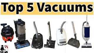 Top 5 Best Vacuum Cleaners [upl. by Chatwin]