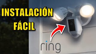 Cómo Instalar una Cámara Ring Floodlight Wired Plus [upl. by Hgielram100]