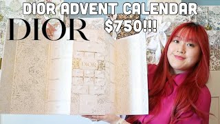 Dior Advent Calendar 2024🌟 750 WORTH IT [upl. by Delphine493]