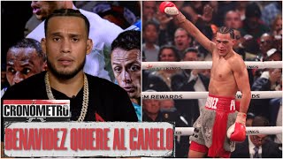 DE FRENTE David Benavidez reta al Canelo Álvarez quotEs el único que está para pelearmequot  Cronómetro [upl. by Elvis]