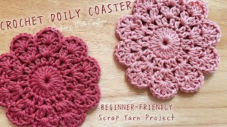 How to Crochet a Stunning and Beautiful Doily Tutorial Rounds 112 Part 15💞🌸 [upl. by Yltsew]