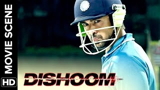 Viraj makes India win  Dishoom  Movie Scene [upl. by Nhojleahcim]