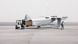 Pipistrel Nuuva V300  Unmanned Cargo eVTOL Aircraft [upl. by Morrissey912]