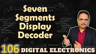 Seven Segments Display Decoder Explained Working Truth Table Circuit and Designing [upl. by Ibbor]