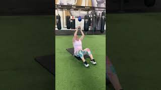 Kettlebell Sit Up Press [upl. by Enninaej]