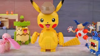 Pokemon Detective Pikachu Mega Construx Block [upl. by Ellora191]