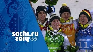 Mens Alpine Skiing  Downhill  Matthias Mayer Wins Gold  Sochi 2014 Winter Olympics [upl. by Avrom]