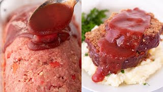 Old Fashioned Meatloaf Recipe  Homemade Meatloaf Recipe [upl. by Lello]