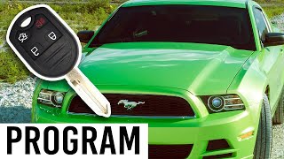 How to to program a Ford  Lincoln key fob using IDS [upl. by Letreece]