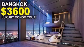 BANGKOK  High End LUXURY Condo tour 2023 [upl. by Costanza]