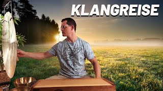 Klangmeditation Monochord 432 Hz  Gong  Klangschalen [upl. by Jermain]