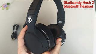 Skullcandy Hesh 2 Bluetooth Headset  Quick Instructions and Overview [upl. by Yarised]