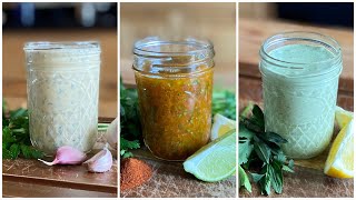 THE BEST HOMEMADE SALAD DRESSING  Keto Salad Dressing [upl. by Heurlin809]