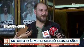 El legado del escritor chileno Antonio Skármeta falleció a los 83 años [upl. by Emmeline]