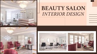 Beauty Salon Interior design  Salon Interiors  Make up  Interior Design [upl. by Bendicty620]