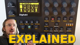 ELEKTRON DIGITAKT EXPLAINED  indepth walkthrough of all features [upl. by Lindsley]