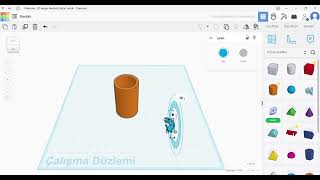 Tinkercad Bardak yapımı [upl. by Tergram]