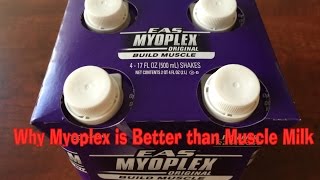 Myoplex Better than Muscle Milk [upl. by Weaver]