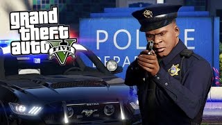 GTA 5 MOD VITA REALE  entriamo in POLIZIA CROSSOVER [upl. by Marlee]