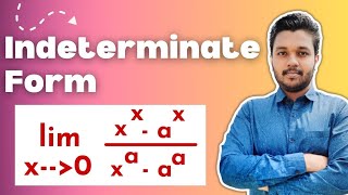 Indeterminate form  00 form  Example 6  Step wise explanation  Engineering maths  Mathspedia [upl. by Heintz796]