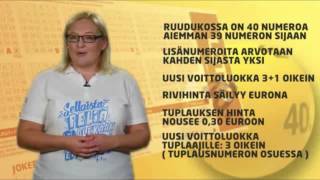 Lotto uudistuu  Veikkaus [upl. by Ynnig]